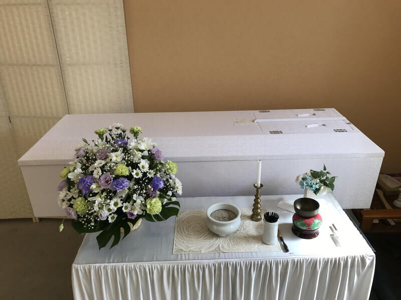 葬儀事例: 所沢市斎場でのシンプルな火葬式