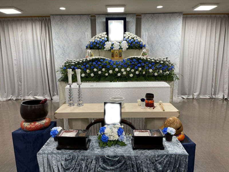 葬儀事例: 大泉橋戸会館にて１日葬の事例