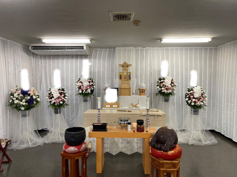 葬儀事例: 東高野会館にて一般葬の事例