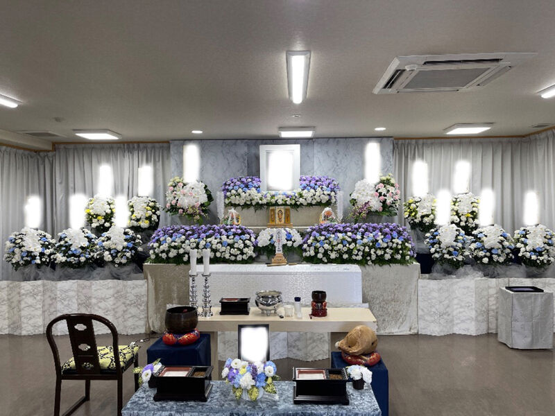 葬儀事例: 大泉橋戸会館にて一般葬の事例
