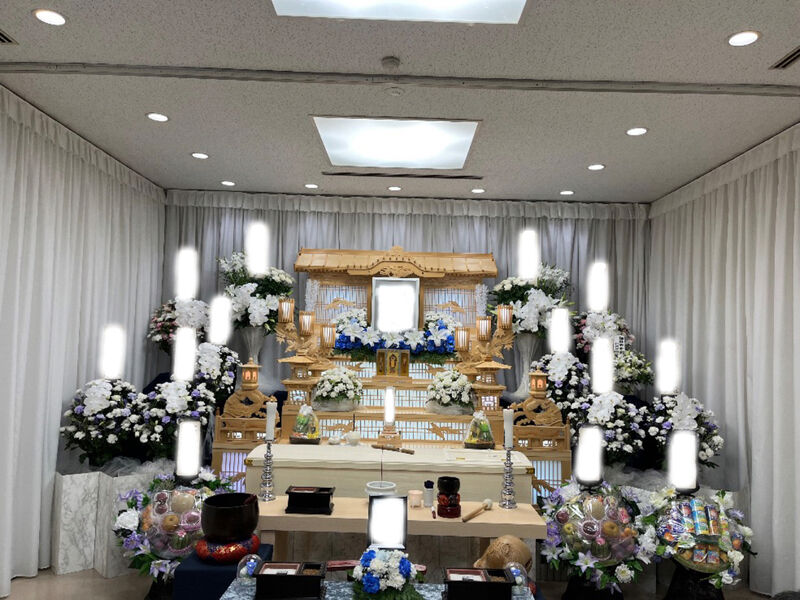 葬儀事例: 落合斎場にて一般葬の事例