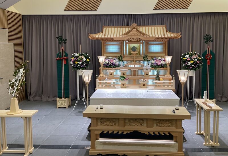 葬儀事例: 神式での家族葬