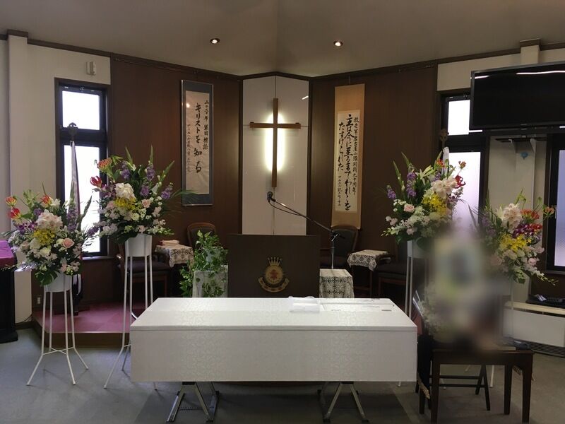 葬儀事例: お世話になってる教会でのお葬式