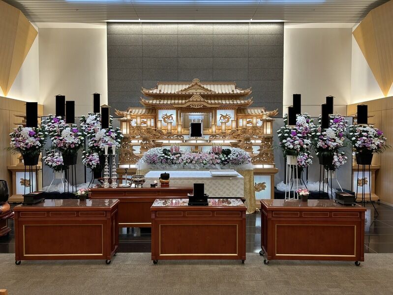 葬儀事例: 土浦市営斎場　一般葬