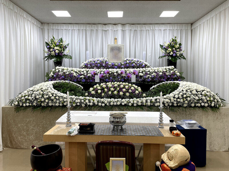 葬儀事例: 桐ケ谷斎場での家族葬