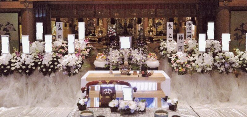 葬儀事例: お寺での葬儀