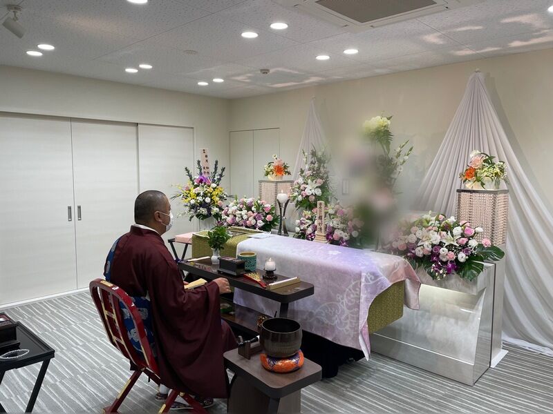 葬儀事例: 名古屋市中川区　家族葬をお値打ちに
