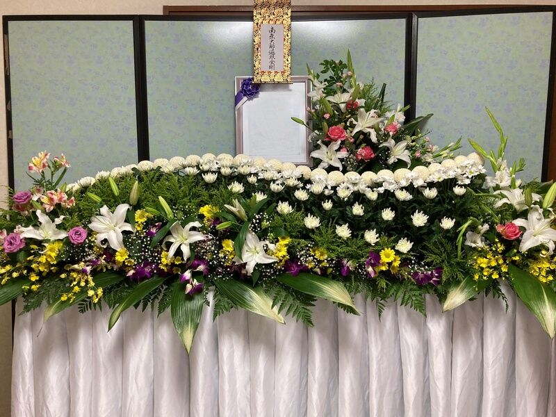 葬儀事例: 富田林市　ご自宅での一日葬プラン
