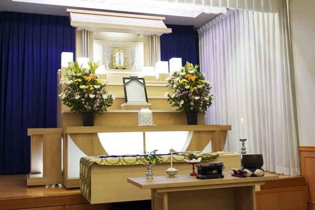葬儀事例: 関泉寺高森殿での一日葬
