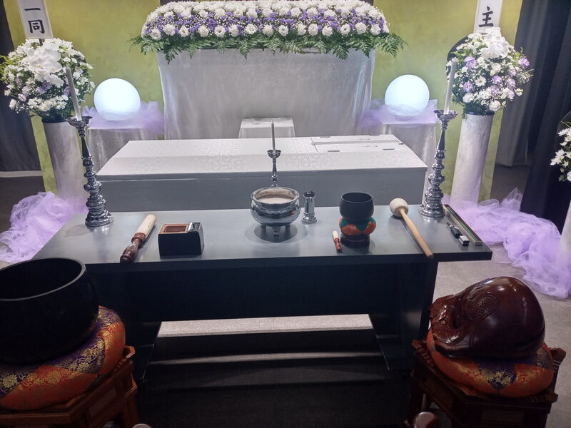 葬儀事例: 横浜市北部斎場での一日葬