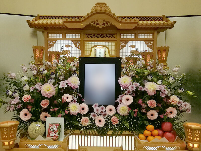 生花祭壇