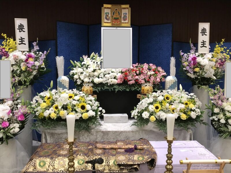 葬儀事例：所沢市斎場　家族葬１日葬