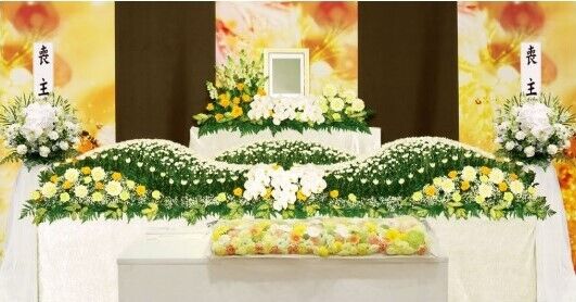 葬儀プラン生花祭壇