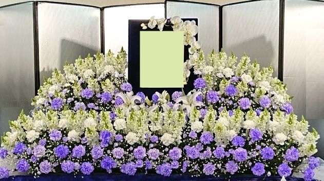 花祭壇（紫）