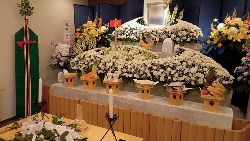 お花で彩る神葬祭