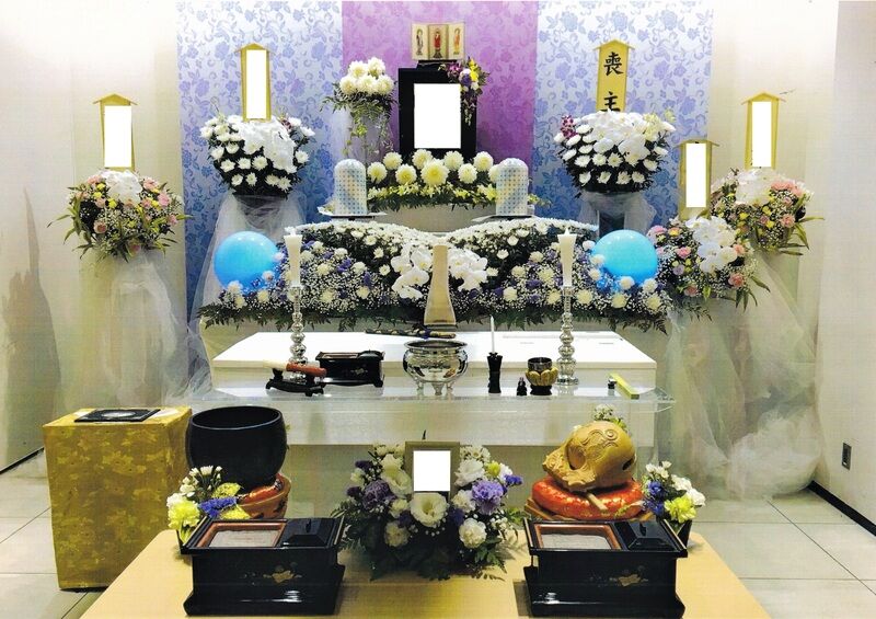 生花祭壇 家族葬 