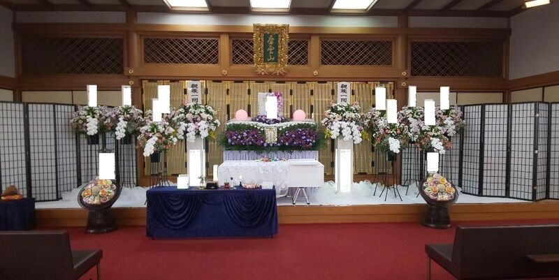 神戸東灘区寺院会館　家族葬 ￥４００,０００-税込
