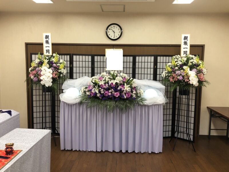 神戸市中央区集会所一日葬儀 ￥３００,０００-税込