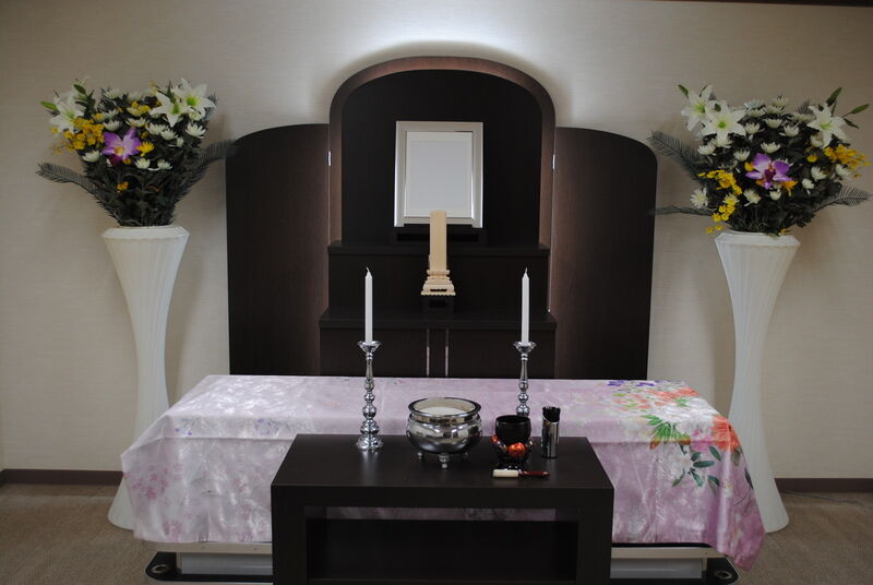 冷蔵霊安室　さんすい祭壇