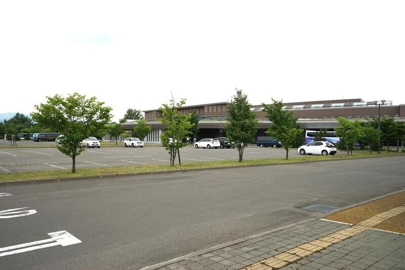 山口斎場 駐車場