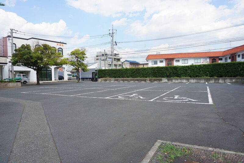 太田市斎場 駐車場
