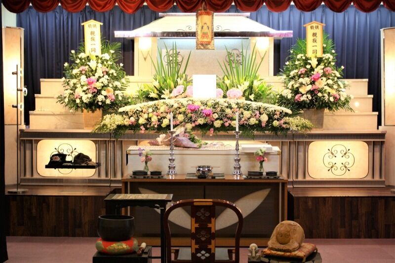 市民葬祭春日那珂川ホール 祭壇